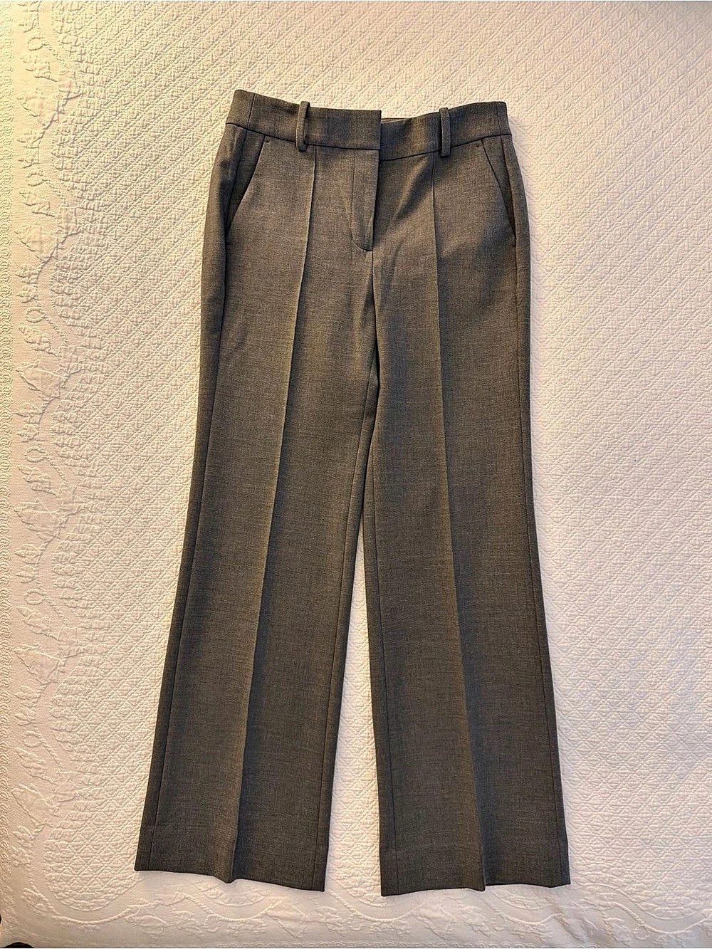 J.Crew Natalia Pant in Four-Season Stretch Gray Size 6P